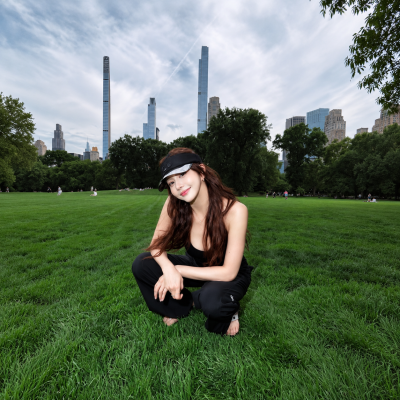Han Bo-reum Dreamed of Acting Then Trained as an Idol—Now Her New York Central Park Athleisure Hits Hard