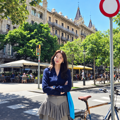 From Magazine to Drama Screen: Yu In-young's Barcelona Pleated Skirt Moment