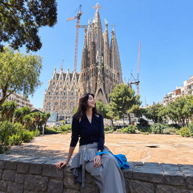From Magazine to Drama Screen: Yu In-young's Barcelona Pleated Skirt Moment
