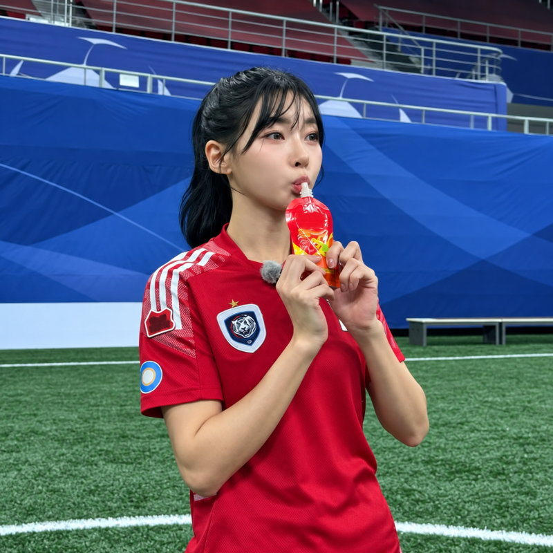 "They say she's a former national team athlete known as the Yoo Ji-min of track and field..." Her look that has conquered even the variety show scene.