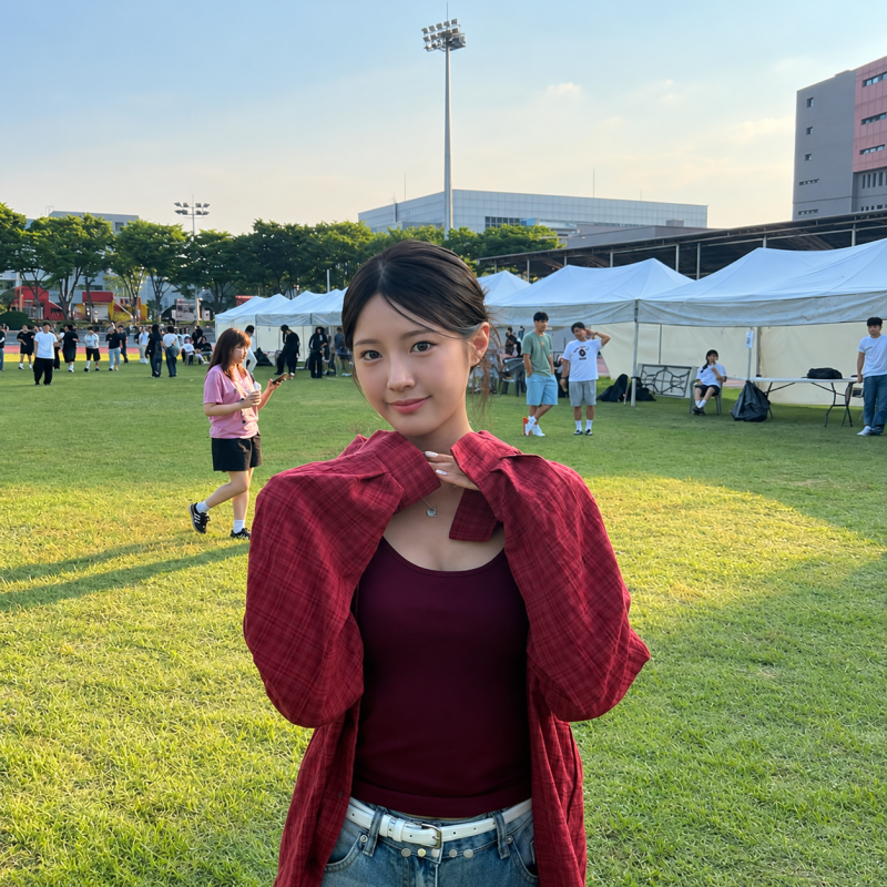 "She looks like a celebrity... but she won back-to-back individual fencing titles..." The travel look of a 20-year-old national fencing team member