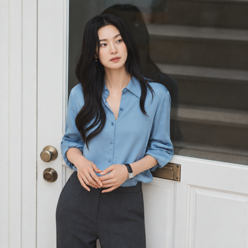 "They say she is the actress who captured the hearts of men at Seoul National University since Kim Tae-hee..." The sophisticated autumn pictorial look she perfected