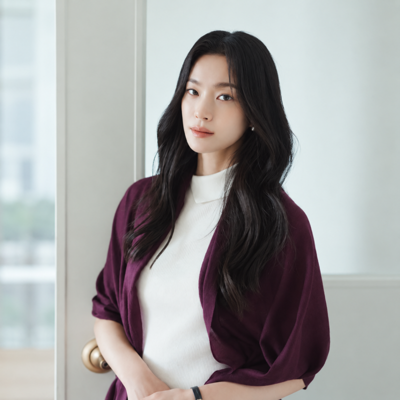 "They say she is the actress who captured the hearts of men at Seoul National University since Kim Tae-hee..." The sophisticated autumn pictorial look she perfected