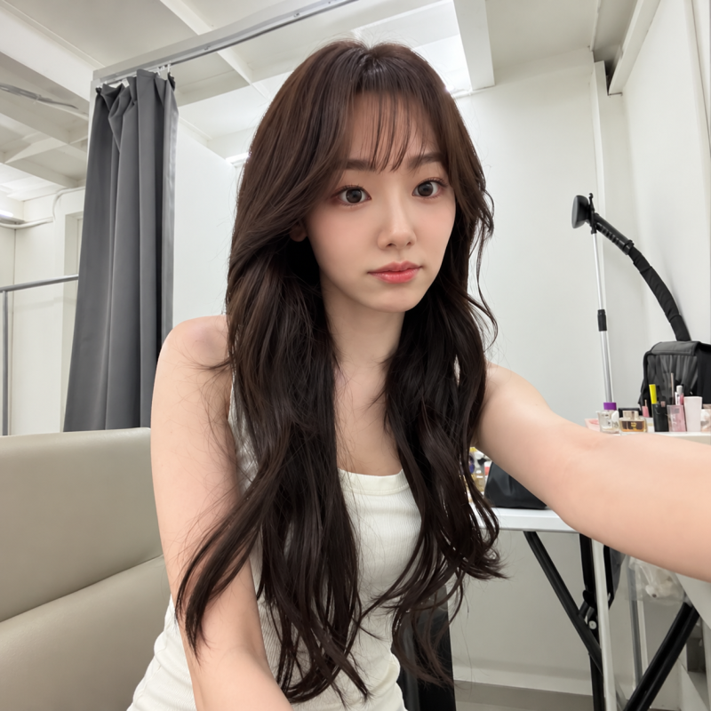 "She missed out on the I.O.I 10th-anniversary reunion..." but in the drama, she returns as a company employee in her fifth year.
