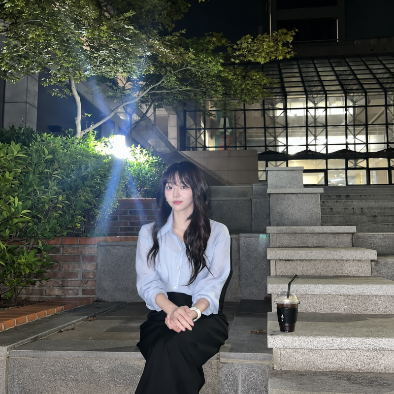 "She missed out on the I.O.I 10th-anniversary reunion..." but in the drama, she returns as a company employee in her fifth year.
