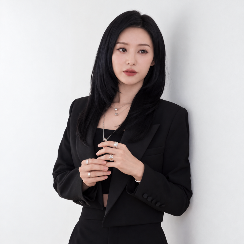 "They say she surpasses Go Yoon-jung when it comes to elegance..." The elegant look of an actress who became a trainee after being street-casted in her third year of middle school.