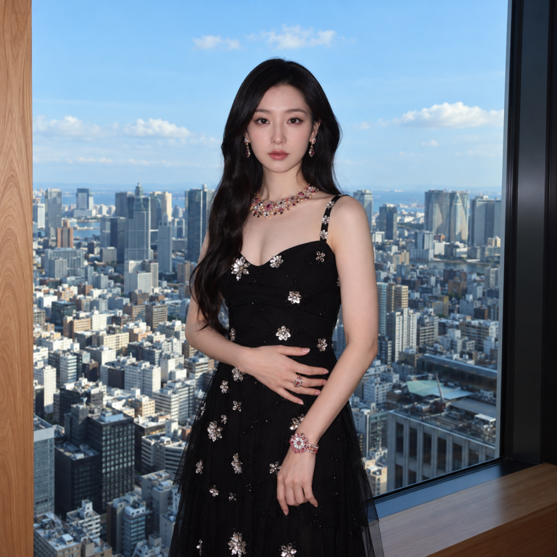 "They say she surpasses Go Yoon-jung when it comes to elegance..." The elegant look of an actress who became a trainee after being street-casted in her third year of middle school.