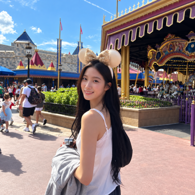"They say she has the best looks and figure among the idols...” The travel daily look of the idol overflowing with healthy beauty