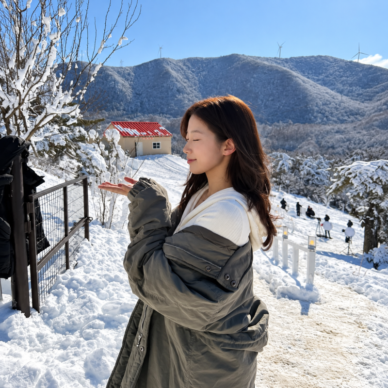 "They say she has the best looks and figure among the idols...” The travel daily look of the idol overflowing with healthy beauty