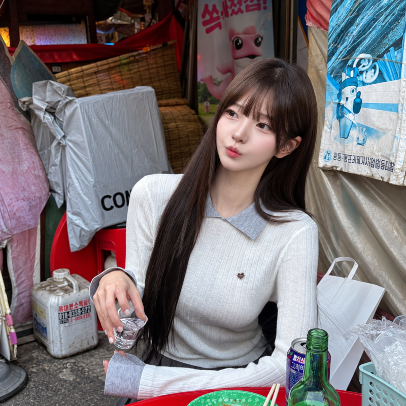 "They say her looks are on the level of Go Yoon-jung and her figure is on the level of Karina..." The daily look of the Go Yoon-jung of the influencer world.