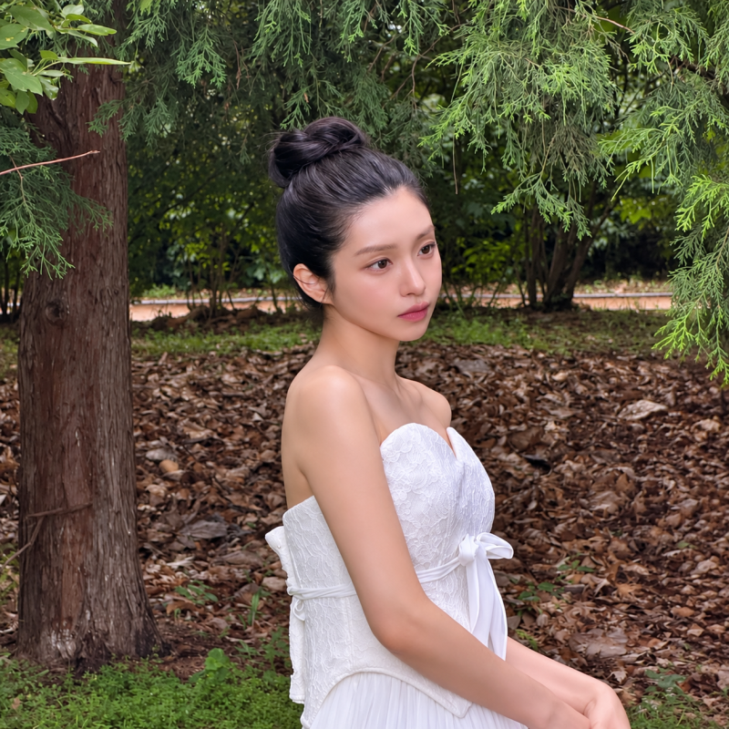 "They say she ranks in the top 3 actors with the most healthy beauty..." From the fitting model-turned-actress's olive tank top look to her black tulle skirt look